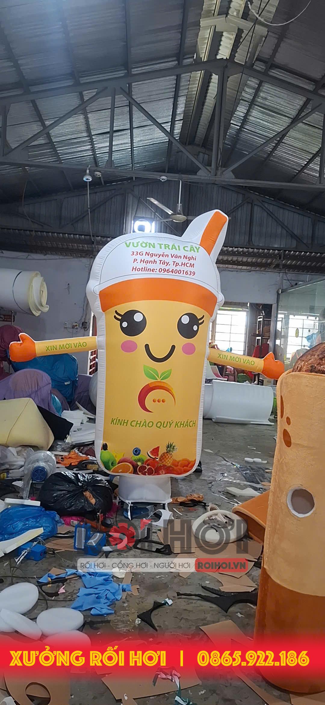 Rối Hơi Tay Vẫy Quảng Cáo