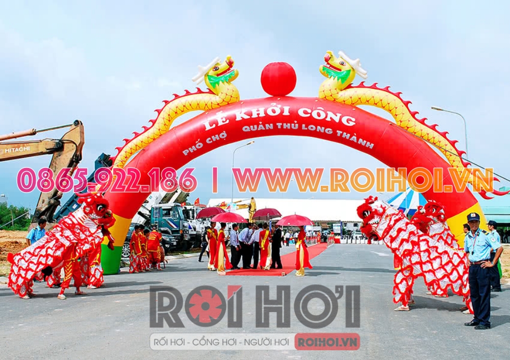 Bí quyết chọn cổng hơi khai trương Bí quyết chọn cổng hơi khai trương