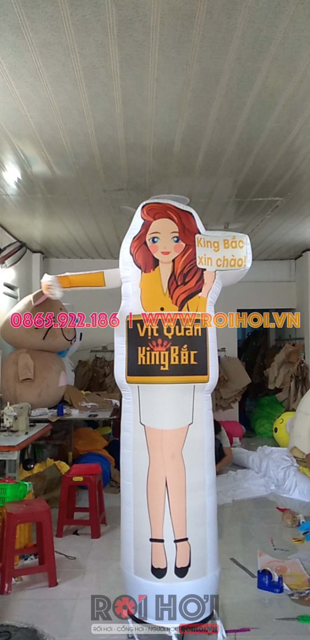 Rối vẫy cửa hàng 32 Roi vay cua hang 32