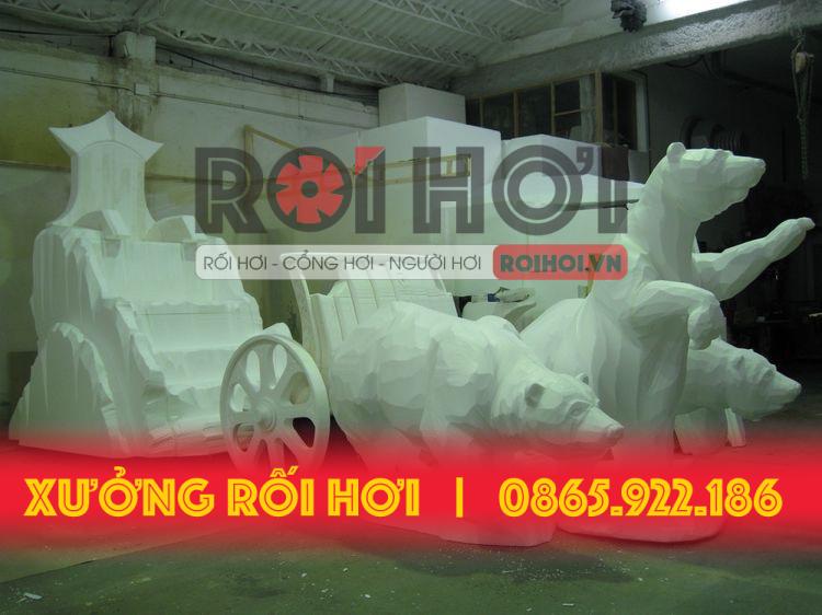 Xưởng làm mô hình mút xốp 1 mo hinh mut