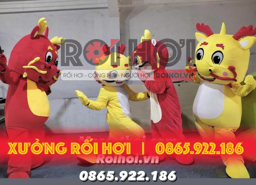 Mascot con rồng 2024 - Linh vật 2024- Linh vật mascot