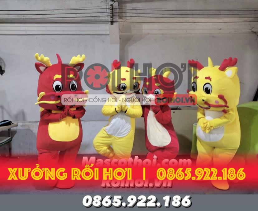 Mascot con rồng 2024 - Linh vật 2024- Linh vật mascot