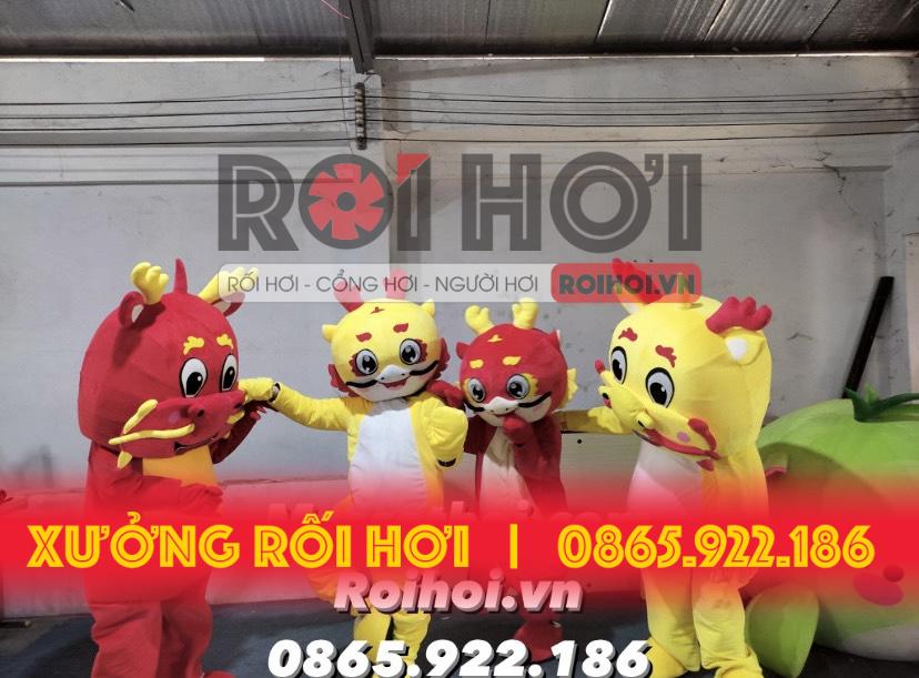 Mascot con rồng 2024 - Linh vật 2024- Linh vật mascot